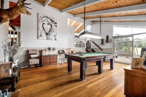 recreation room with pool table home additions