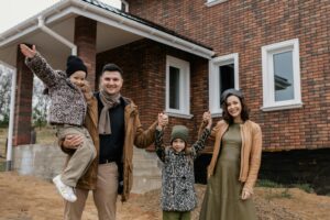 family with Toronto home