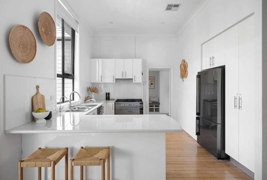 white kitchen